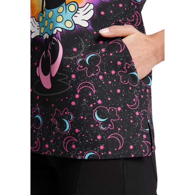 Disney Tf626 Filipina Quirúrgica Clínica Mujer Minnie Mouse #mlpos_5 | Color: MNGH - Negra #color_mngh_-_negra #sku_tf626mnghl #sku_tf626mnghm #sku_tf626mnghs #sku_tf626mnghxl #sku_tf626mnghxs