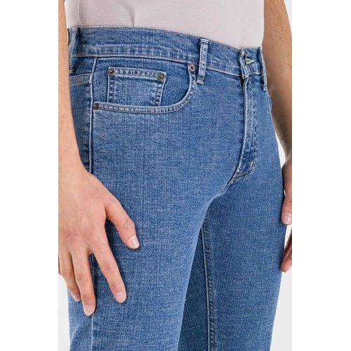 Oggi Power Pantalón Corte Recto De Mezclilla Vaquero Regular - Garufa Jeans