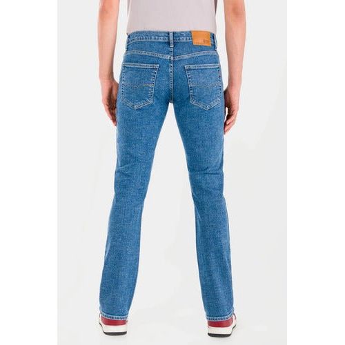 Oggi Power Pantalón Corte Recto De Mezclilla Vaquero Regular - Garufa Jeans