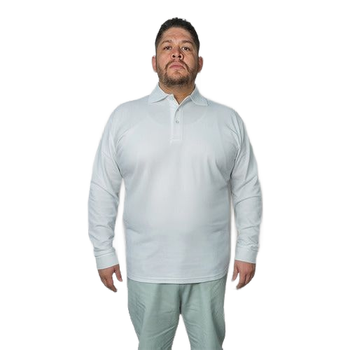 Playera Brans Tipo Polo Manga Larga Durable Resistente Extra - Garufa Jeans