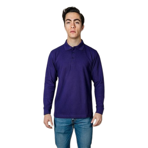 Playera Brans Tipo Polo Manga Larga Durable Resistente S-xl - Garufa Jeans