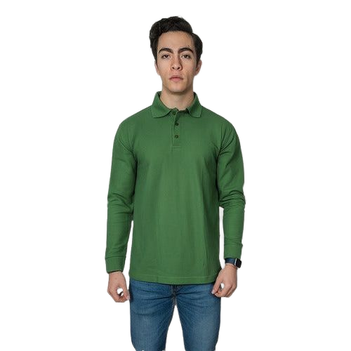 Playera Brans Tipo Polo Manga Larga Durable Resistente S-xl - Garufa Jeans