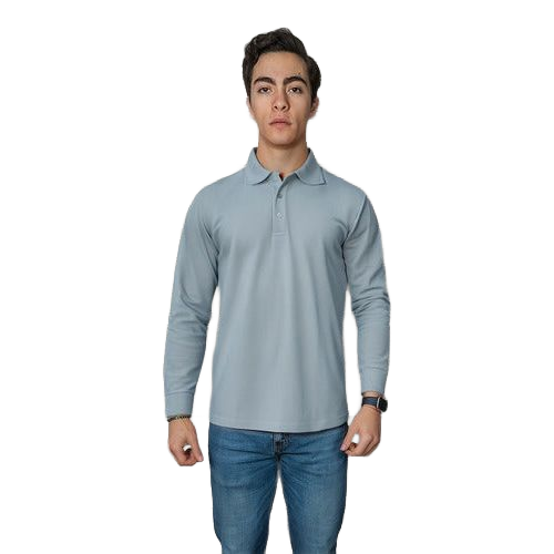 Playera Brans Tipo Polo Manga Larga Durable Resistente S-xl - Garufa Jeans