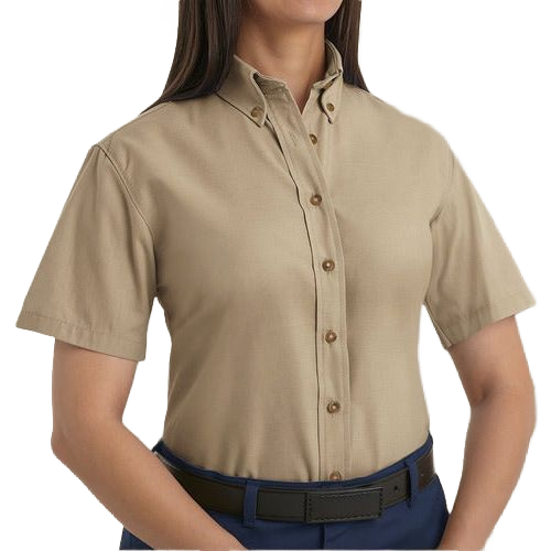 Red Kap Sp81 Blusa Manga Corta Trabajo Casual Vestir Mujer - Garufa Jeans