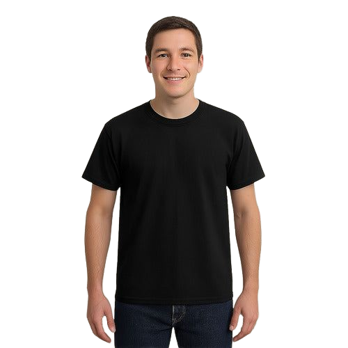 Playera Brans Cuello Redondo Peso Completo Resistente S-xl - Garufa Jeans