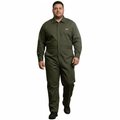 Overol Beaver Gabardina Verde Olivo 100% Algodón Talla Extra - Garufa Jeans