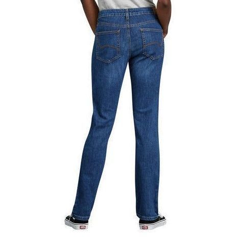 Pantalón Dickies F146 Mezclilla Stretch Slim Fit Recto Mujer - Garufa Jeans