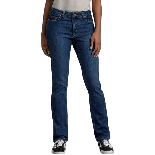Pantalón Dickies F146 Mezclilla Stretch Slim Fit Recto Mujer - Garufa Jeans
