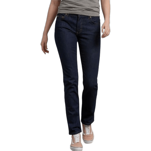 Pantalón Dickies F146 Mezclilla Stretch Slim Fit Recto Mujer - Garufa Jeans
