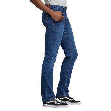 Pantalón Dickies F146 Mezclilla Stretch Slim Fit Recto Mujer - Garufa Jeans