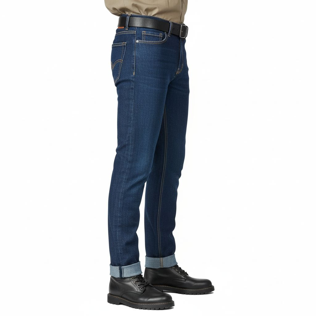 Pantalón Dickies Fd20 Mezclilla Flex Recto Durable Mujer - Garufa Jeans
