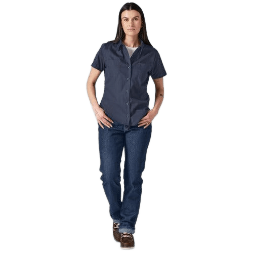 Pantalón Dickies Fd93 Mezclilla Regular Recto Durable Mujer - Garufa Jeans