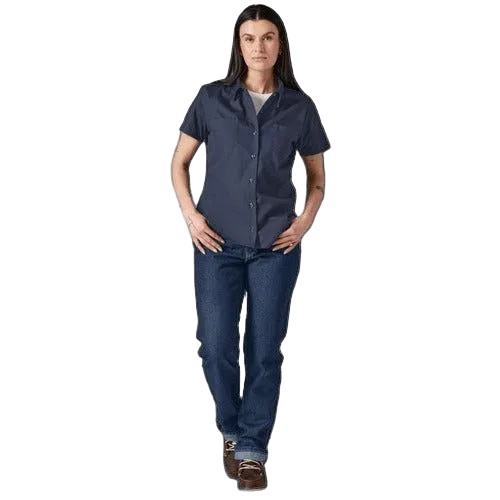 Pantalón Dickies Fd93 Mezclilla Regular Recto Durable Mujer - Garufa Jeans