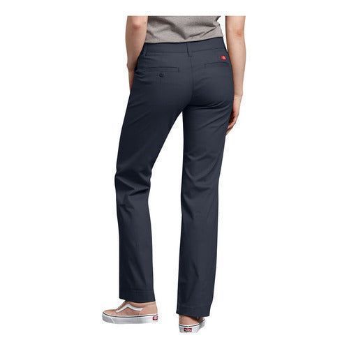 Pantalón Dickies Fp31 Stretch Casual Corte Recto Mujer - Garufa Jeans