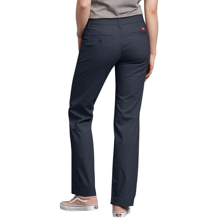 Pantalón Dickies Fp31 Stretch Casual Corte Recto Mujer - Garufa Jeans