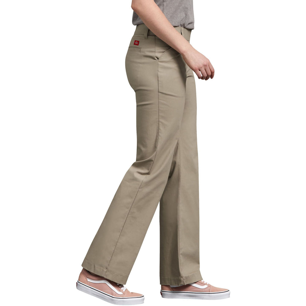 Pantalón Dickies Fp31 Stretch Casual Corte Recto Mujer - Garufa Jeans