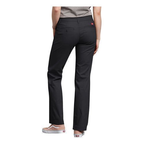 Pantalón Dickies Fp31 Stretch Casual Corte Recto Mujer - Garufa Jeans