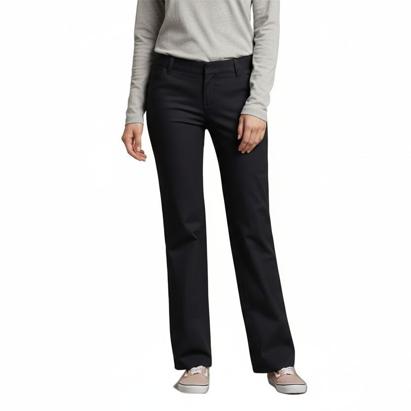 Pantalón Dickies Fp31 Stretch Casual Corte Recto Mujer - Garufa Jeans