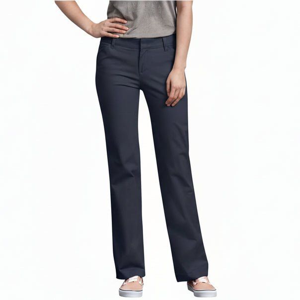 Pantalón Dickies Fp31 Stretch Casual Corte Recto Mujer - Garufa Jeans