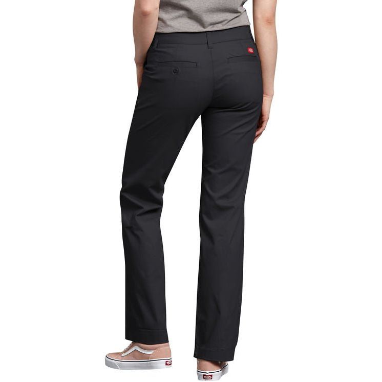 Pantalón Dickies Fp31 Stretch Casual Corte Recto Mujer - Garufa Jeans