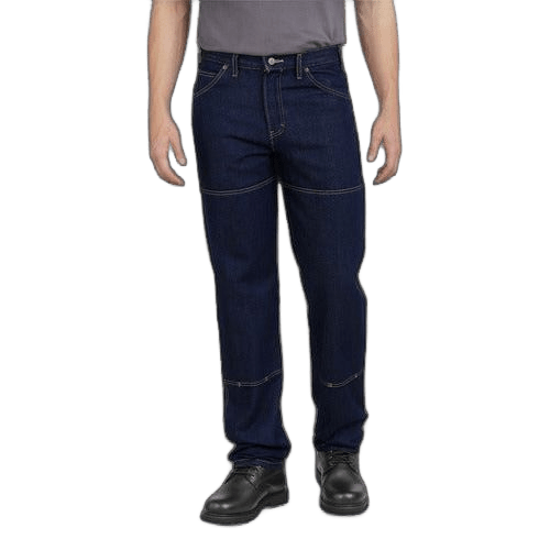 Pantalón Dickies Ld20 Mezclilla Resistente Doble Rodilla - Garufa Jeans