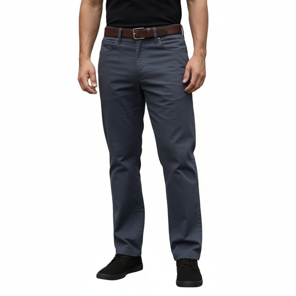 Pantalón Furor Maverick Gabardina Corte Recto Regular 28 - 36 - Garufa Jeans