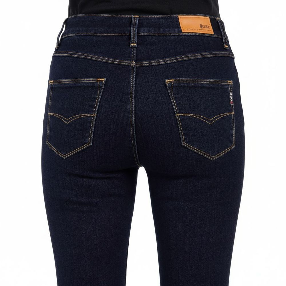 Pantalón Oggi Jeans Lucy Mezclilla Stretch Corte Entubado - Garufa Jeans