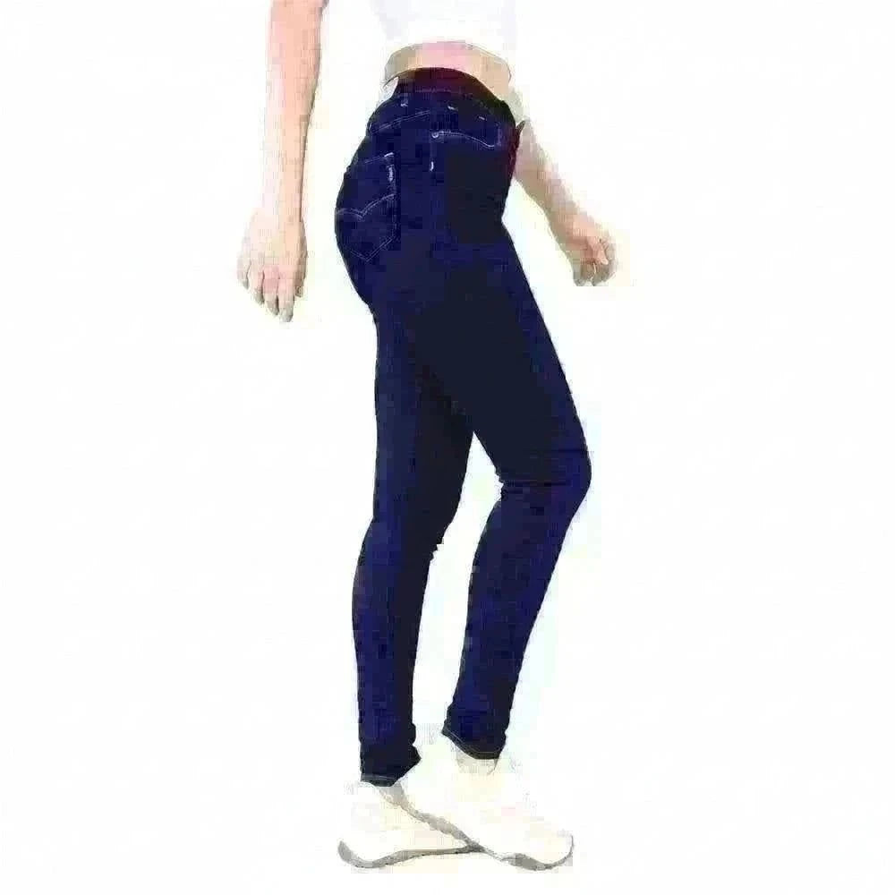 Pantalón Oggi Jeans Lucy Mezclilla Stretch Corte Entubado - Garufa Jeans