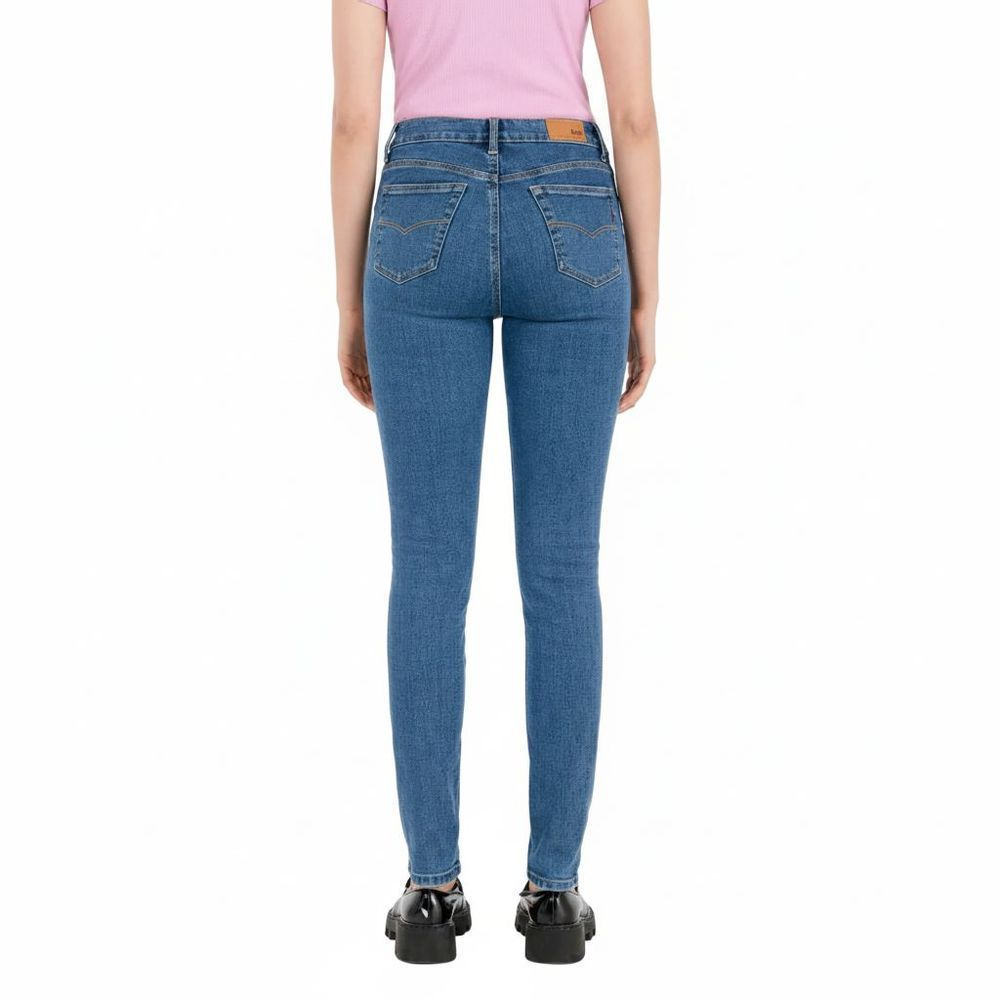 Pantalón Oggi Jeans Lucy Mezclilla Stretch Corte Entubado - Garufa Jeans