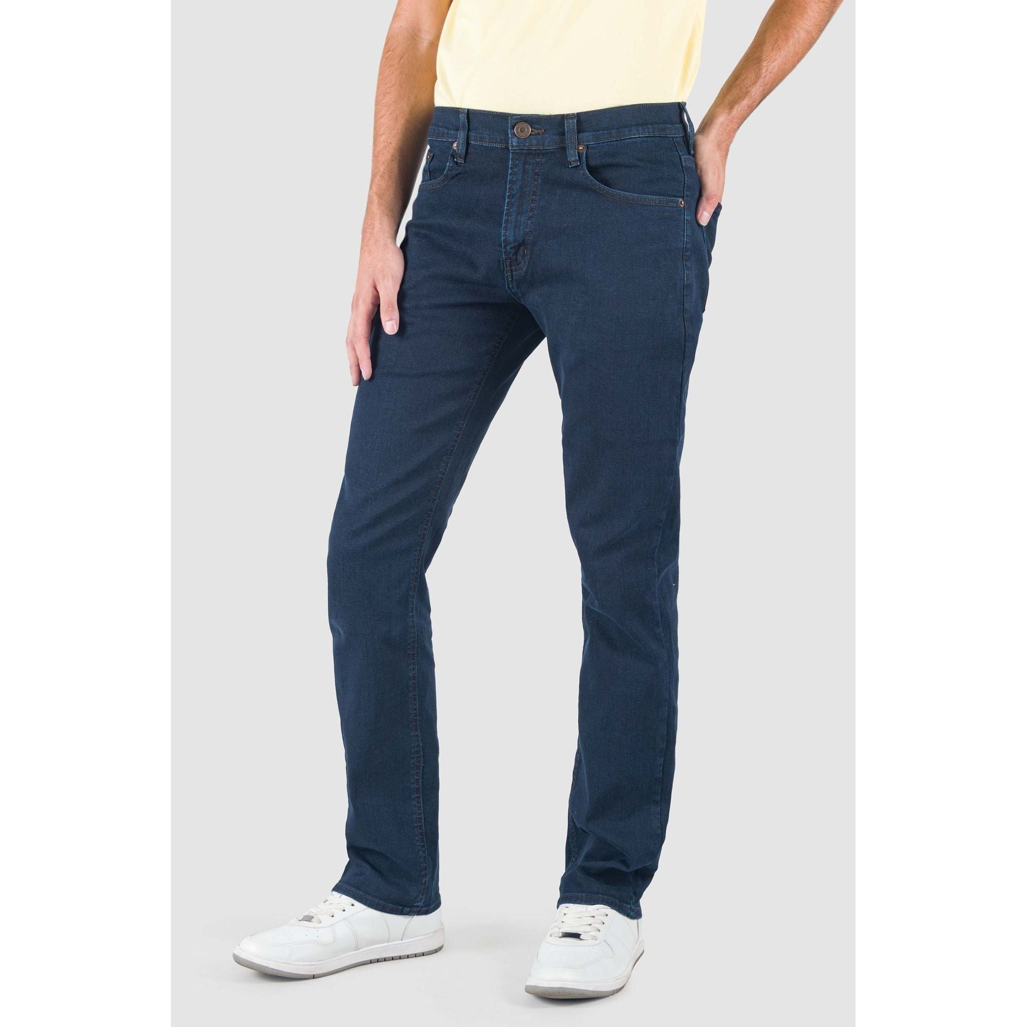 Pantalón Oggi Jeans Vaxter Mezclilla Slim Recto Rebel - Garufa Jeans