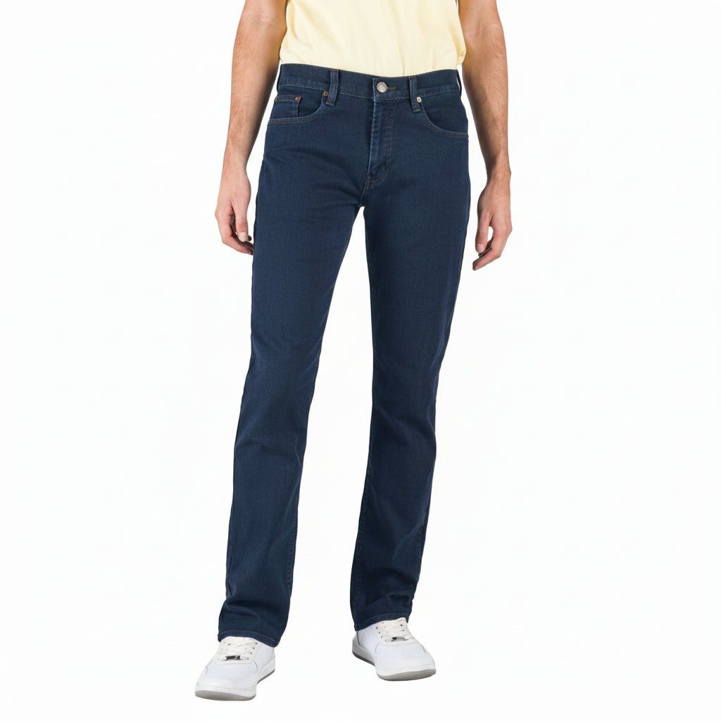 Pantalón Oggi Jeans Vaxter Mezclilla Slim Recto Rebel - Garufa Jeans