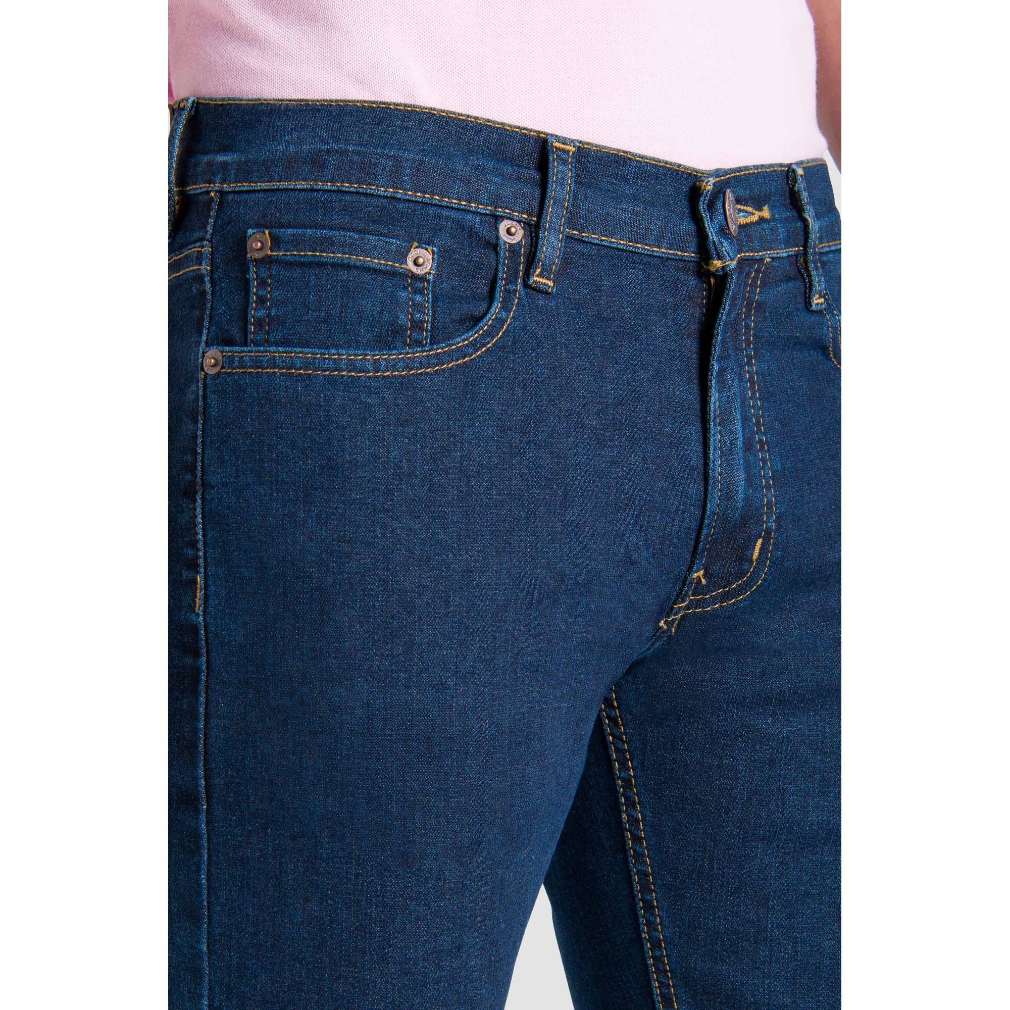 Pantalón Oggi Jeans Vaxter Mezclilla Slim Recto Rebel - Garufa Jeans