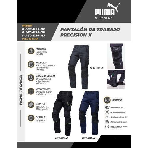 Pantalón Puma Precision Trabajo Multiples Bolsos Resistente - Garufa Jeans