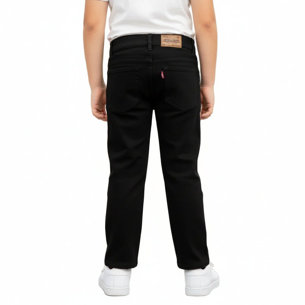 Pantalón Sejon Mezclilla Económico Durable Para Niño 12 A 16 - Garufa Jeans