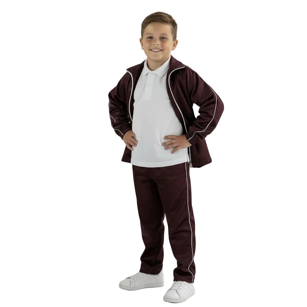 Pants Escolar Azul Marino, Rey, Vino, Rojo Y Verde 4 A 16 - Garufa Jeans