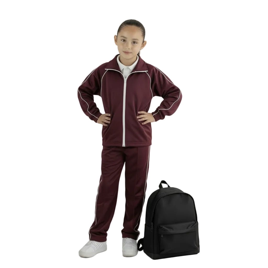 Pants Escolar Azul Marino, Rey, Vino, Rojo Y Verde 4 A 16 - Garufa Jeans