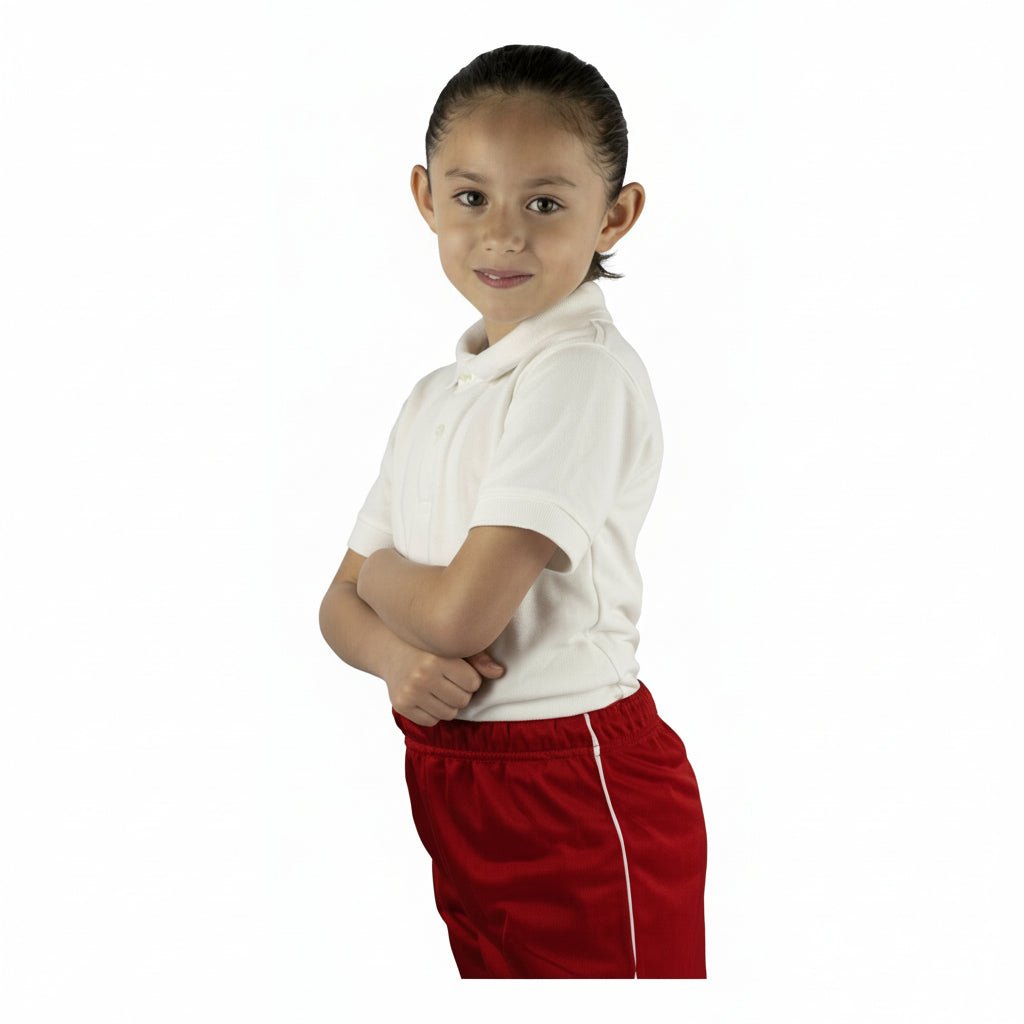 Pants Escolar Azul Marino, Rey, Vino, Rojo Y Verde 4 A 16 - Garufa Jeans