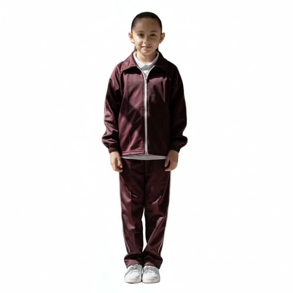 Pants Escolar Azul Marino, Rey, Vino, Rojo Y Verde 4 A 16 - Garufa Jeans