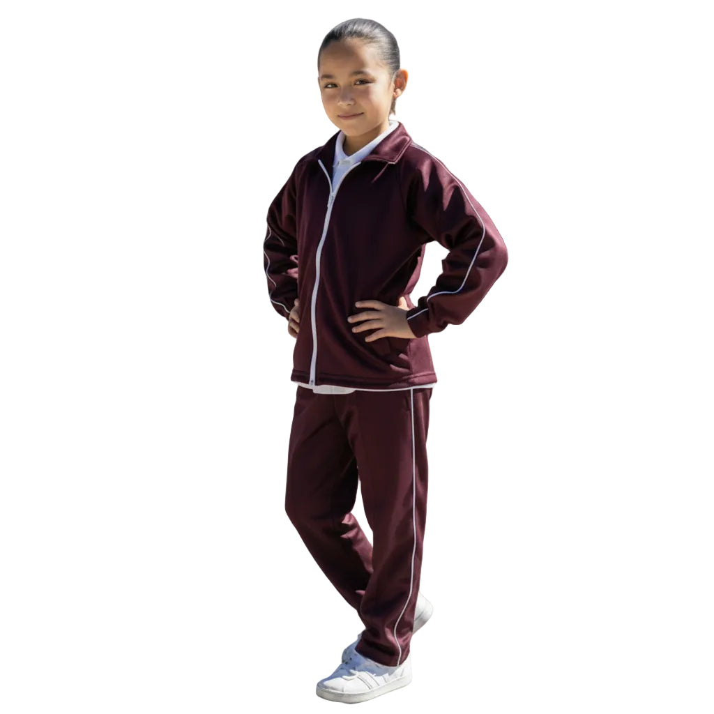 Pants Escolar Azul Marino, Rey, Vino, Rojo Y Verde 4 A 16 - Garufa Jeans