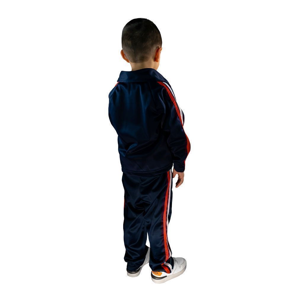 Pants Escolar Sportock Infantil Azul Marino Bicolor 4 A 16 - Garufa Jeans