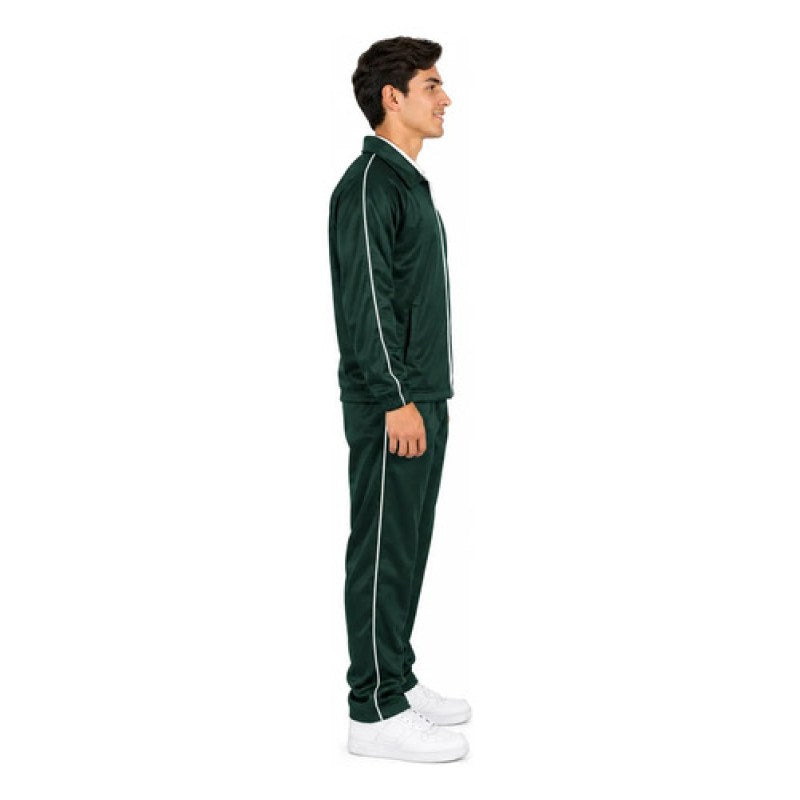 Pants Deportivo Sportock Adulto Juvenil Escolar Casual #mlpos_2 | Color: Verde Botella #color_verde_botella