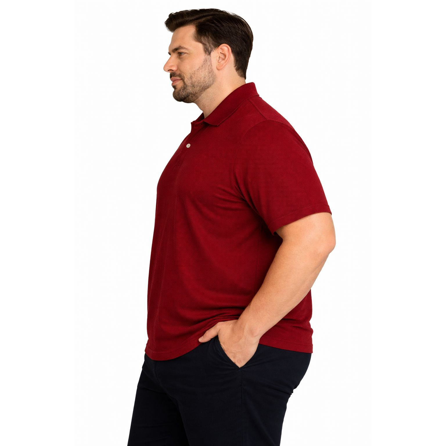 Playera Bibo Dry Tipo Polo Durable Resistente Extra 2xl 3xl - Garufa Jeans
