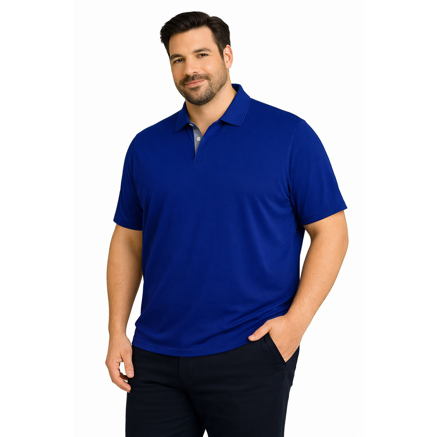 Playera Bibo Dry Tipo Polo Durable Resistente Extra 2xl 3xl - Garufa Jeans