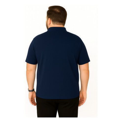 Playera Bibo Dry Tipo Polo Durable Resistente Extra 58 O 9xl - Garufa Jeans