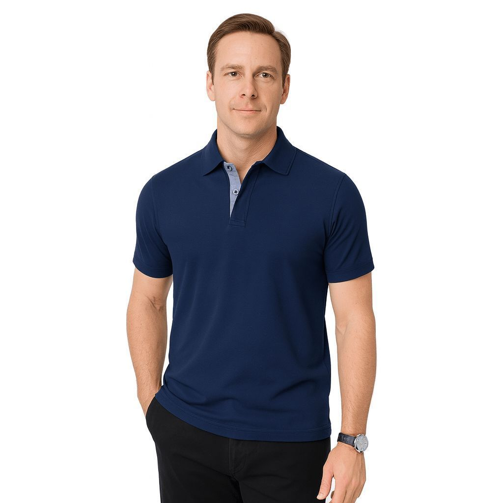 Playera Bibo Dry Tipo Polo Durable Resistente Uniforme - Garufa Jeans
