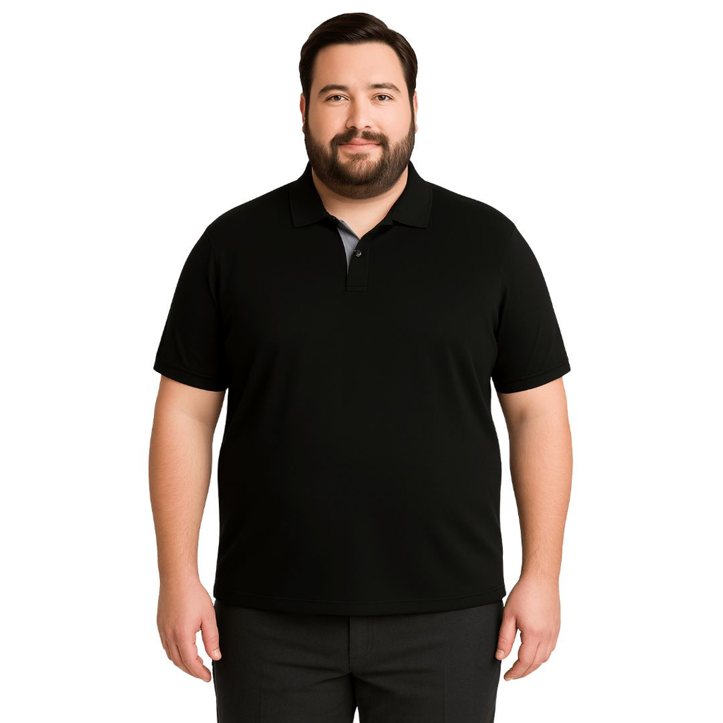 Playera Bibo Dry Tipo Polo Talla Extra 4xl 5xl 6xl 7xl 8xl - Garufa Jeans