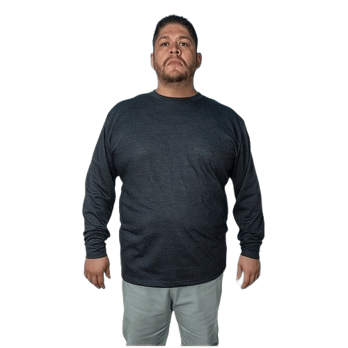 Playera Brans Cuello Redondo Manga Larga Resistente 2xl - 3xl - Garufa Jeans