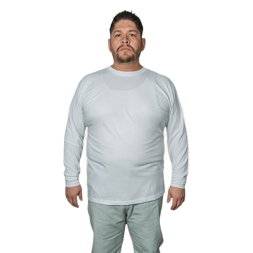 Playera Brans Cuello Redondo Manga Larga Resistente 2xl - 3xl - Garufa Jeans