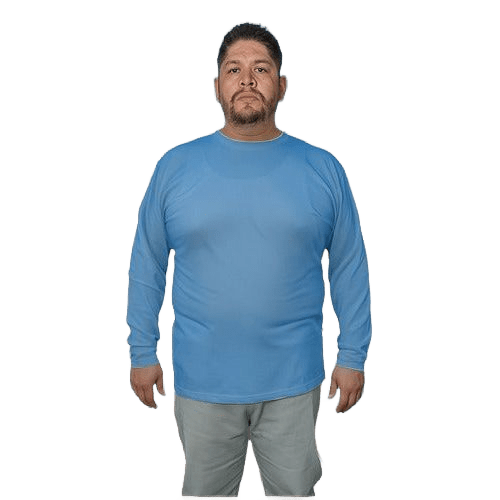 Playera Brans Cuello Redondo Manga Larga Resistente 2xl - 3xl - Garufa Jeans