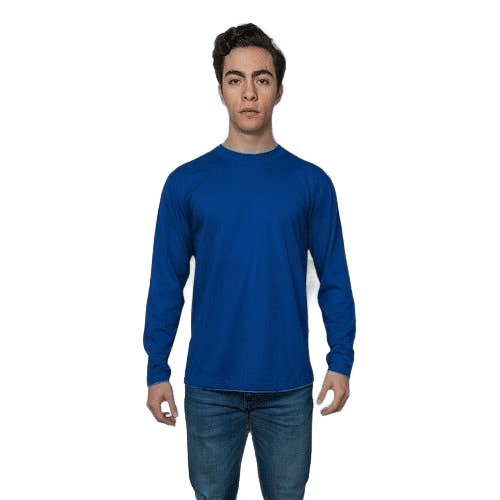 Playera Brans Cuello Redondo Manga Larga Resistente S - xl - Garufa Jeans